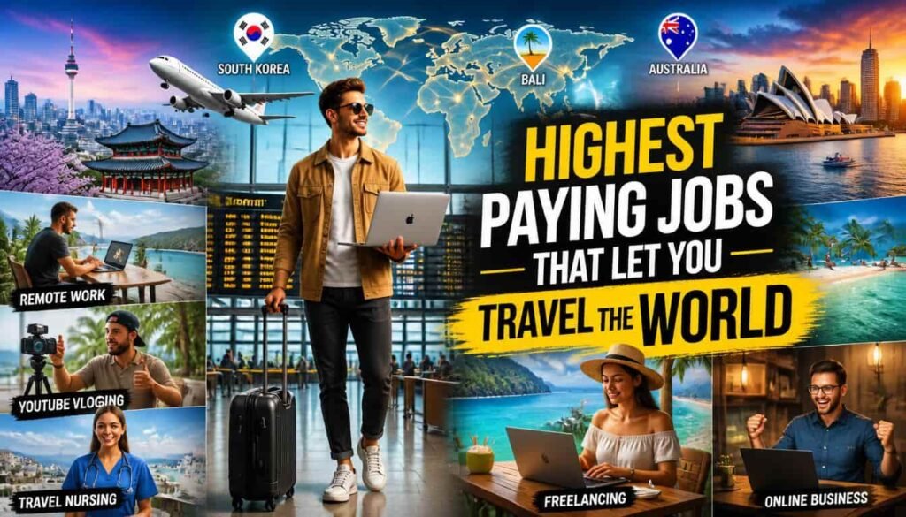 Highest Paying Jobs That Let You Travel The World
